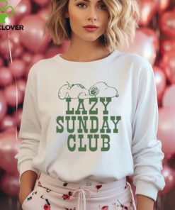 Snoopy Lazy Sunday Club Shirt