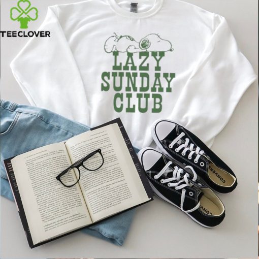 Snoopy Lazy Sunday Club Shirt