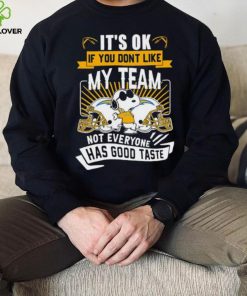 Snoopy Los Angeles Chargers it’s ok if you don’t like my team not everyone has good taste shirt