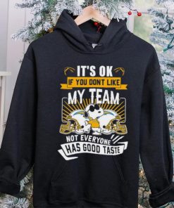 Snoopy Los Angeles Chargers it’s ok if you don’t like my team not everyone has good taste shirt