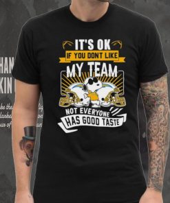 Snoopy Los Angeles Chargers it’s ok if you don’t like my team not everyone has good taste shirt
