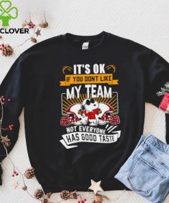 Snoopy Louisville Cardinals it’s ok if you don’t like my team not everyone has good taste shirt