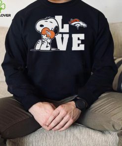 Snoopy Love Denver Broncos T Shirt