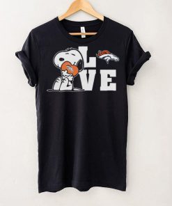 Snoopy Love Denver Broncos T Shirt