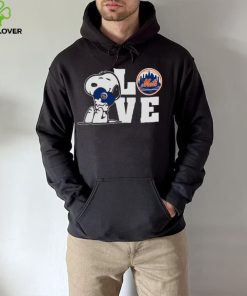 Snoopy Love New York Mets T Shirt