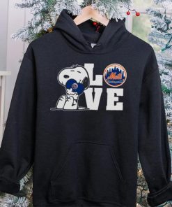 Snoopy Love New York Mets T Shirt