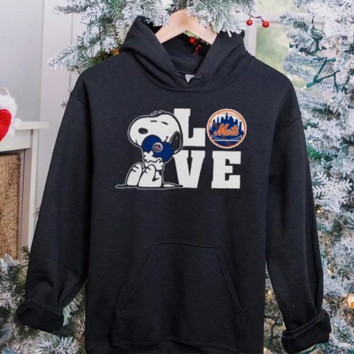 Snoopy Love New York Mets T Shirt