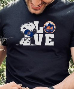 Snoopy Love New York Mets T Shirt