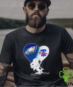 Snoopy Love Philadelphia Eagles Phillies Shirt 1 Snoopy Love Philadelphia Eagles Phillies Shirt