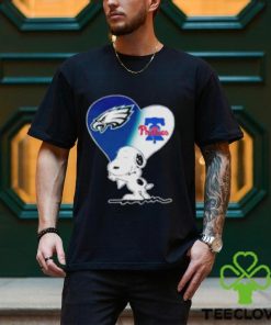 Snoopy Love Philadelphia Eagles Phillies Shirt 3 Snoopy Love Philadelphia Eagles Phillies Shirt