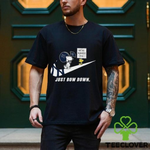 Snoopy MLB Just Bow Down New York Yankees shirt