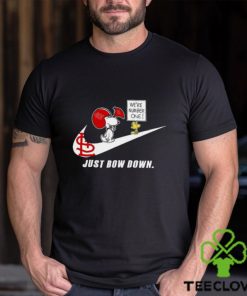 Snoopy MLB Just Bow Down St. Louis Cardinals shirt