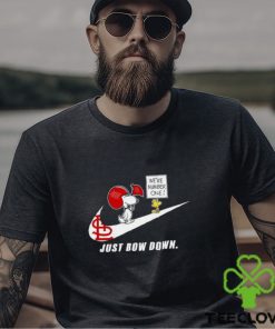 Snoopy MLB Just Bow Down St. Louis Cardinals shirt