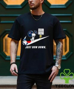 Snoopy MLB Just Bow Down Toronto Blue Jays shirt