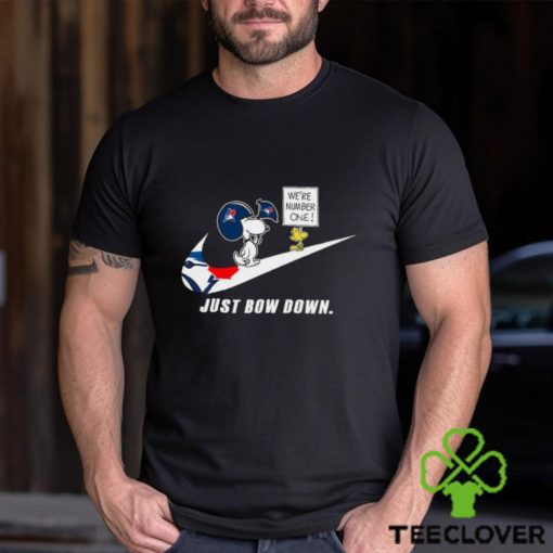 Snoopy MLB Just Bow Down Toronto Blue Jays shirt