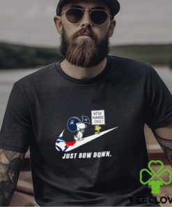 Snoopy MLB Just Bow Down Toronto Blue Jays shirt