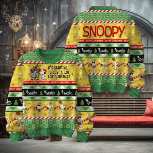 Snoopy Merry Christmas Special Ugly Sweater