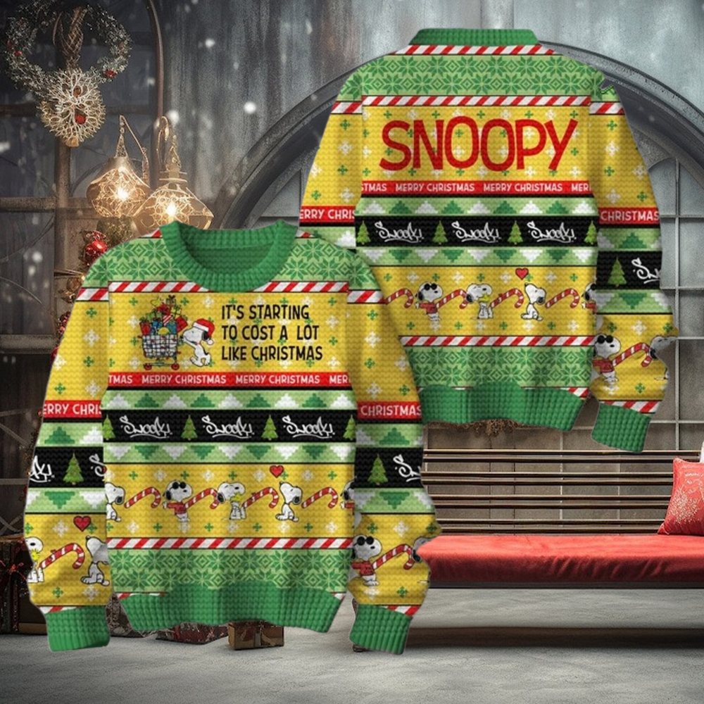 Snoopy Merry Christmas Special Ugly Sweater Snoopy Merry Christmas Special Ugly Sweater