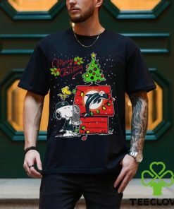 Snoopy Miami Dolphins Merry Christmas shirt