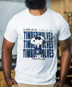 Snoopy Minnesota Timberwolves Shirt
