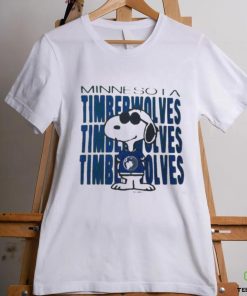 Snoopy Minnesota Timberwolves Shirt