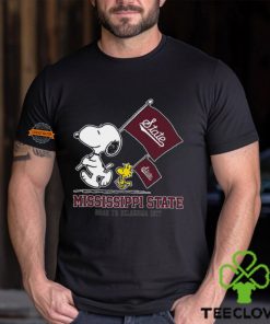 Snoopy Mississippi State Road To Oklahoma City flag hoodie, sweater, longsleeve, shirt v-neck, t-shirt