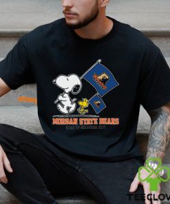 Snoopy Morgan State Bears Road To Oklahoma City flag shirt