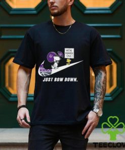 Snoopy NBA Just Bow Down Sacramento Kings shirt