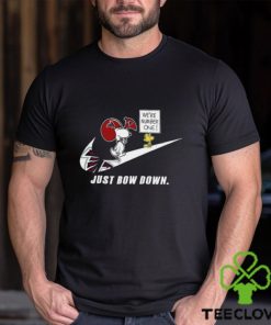 Snoopy NFL Just Bow Down Atlanta Falcons shirt 2 Snoopy NFL Just Bow Down Atlanta Falcons shirt