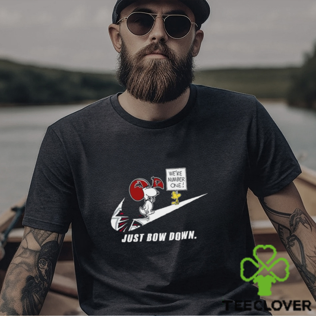 Snoopy NFL Just Bow Down Atlanta Falcons shirt Snoopy NFL Just Bow Down Atlanta Falcons shirt