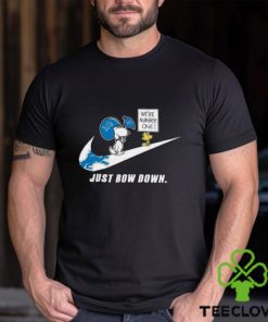 Snoopy NFL Just Bow Down Detroit Lions shirt 2 Snoopy NFL Just Bow Down Detroit Lions shirt