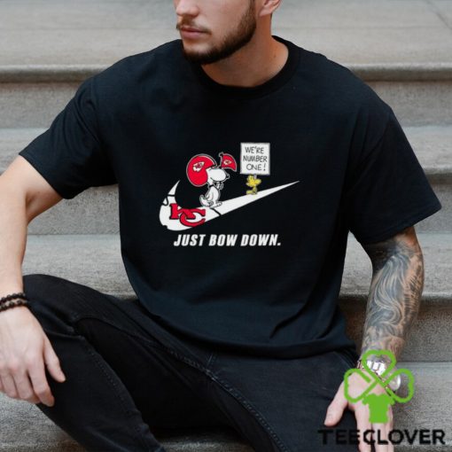Snoopy NFL Just Bow Down Kansas City Chiefs shirt