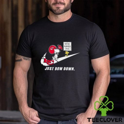 Snoopy NFL Just Bow Down Kansas City Chiefs shirt