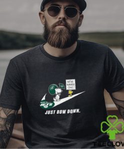 Snoopy NFL Just Bow Down New York Jets shirt