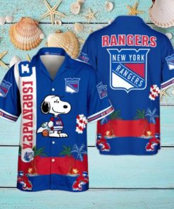 Snoopy New York Rangers Hawaiian Shirts Ny Rangers Gifts