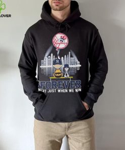 Snoopy New York Yankees Baseball Team Skyline Forever Shirt