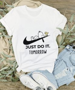 Snoopy Nike Just Do It Later Nike T Shirt
