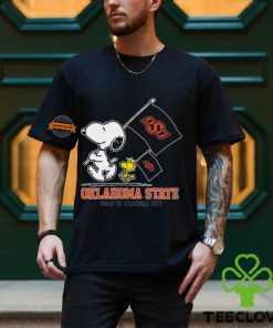 Snoopy Oklahoma State Road To Oklahoma City flag hoodie, sweater, longsleeve, shirt v-neck, t-shirt