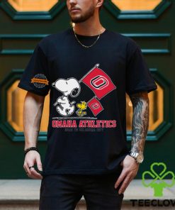 Snoopy Omaha Athletics Road To Oklahoma City flag hoodie, sweater, longsleeve, shirt v-neck, t-shirt