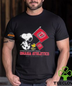 Snoopy Omaha Athletics Road To Oklahoma City flag hoodie, sweater, longsleeve, shirt v-neck, t-shirt