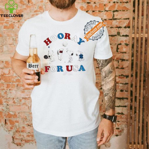 Snoopy Peanuts Hooray For Team USA Olympic 2024 shirt