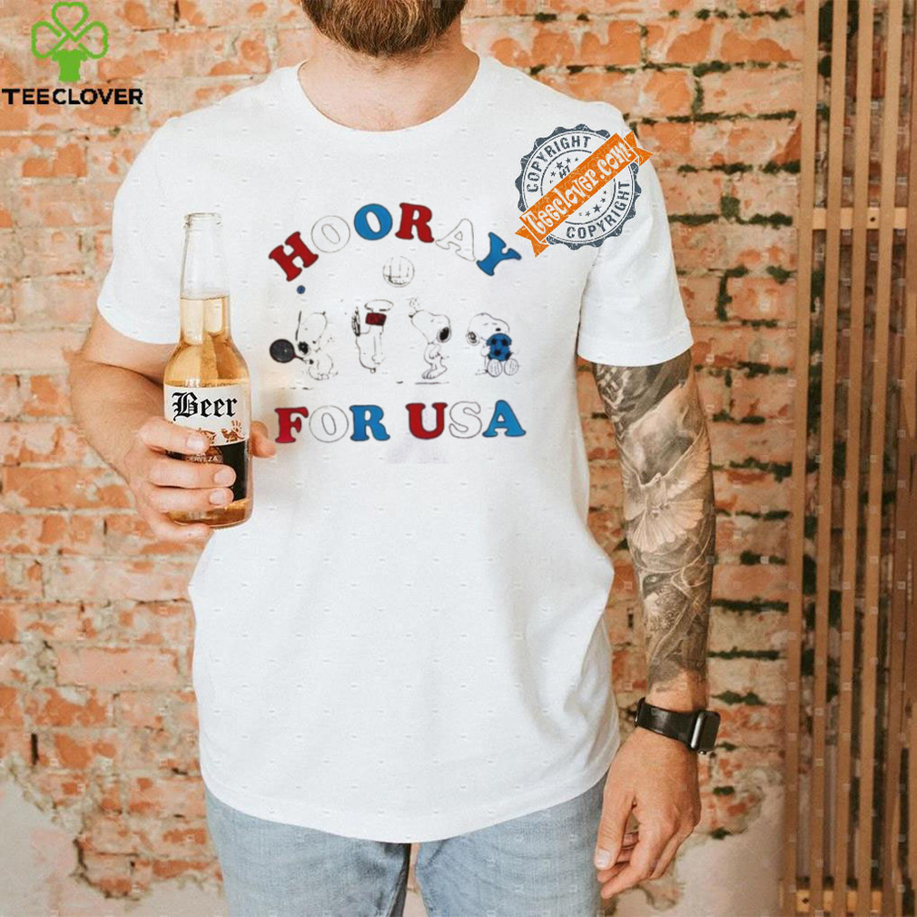 Snoopy Peanuts Hooray For Team USA Olympic 2024 shirt Snoopy Peanuts Hooray For Team USA Olympic 2024 shirt