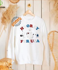 Snoopy Peanuts Hooray For Team USA Olympic 2024 shirt