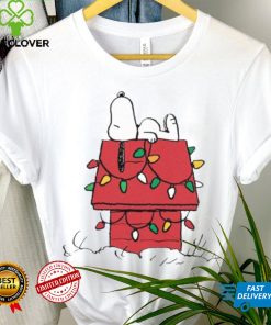 Snoopy Peanuts Mad Engine Toddler Christmas Dog House Graphic T Shirt