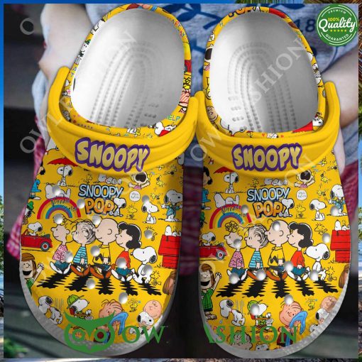 Snoopy Peanuts Pop Hot Crocs