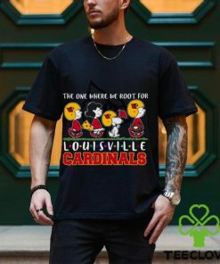 Snoopy Peanuts The One Where We Root For Louisville Cardinals Shirt