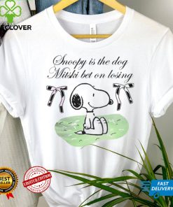 Snoopy Peanuts is the dog mitski bet on losing shirt