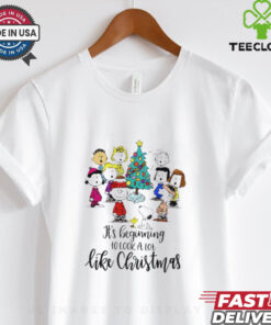 Snoopy Peanuts it’s beginning to look a lot like Christmas shirt 3 Snoopy Peanuts it’s beginning to look a lot like Christmas shirt