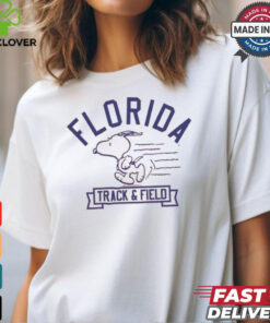 Snoopy Peanuts x Florida Gators Track And Field t shirt