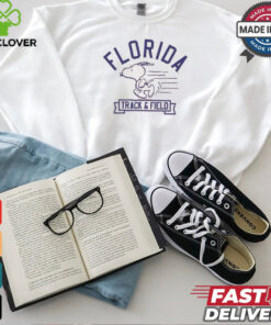 Snoopy Peanuts x Florida Gators Track And Field t shirt